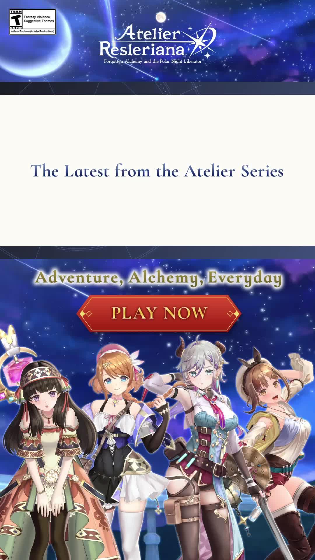 New Atelier, New Emotional Moments