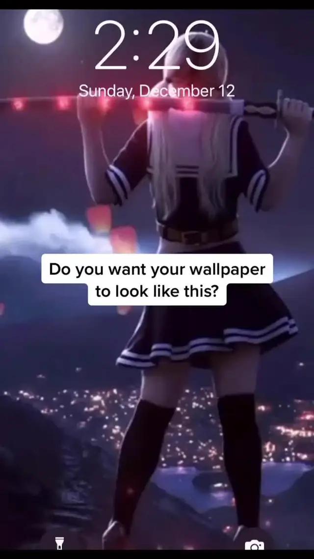 One Tap Changes Your Wallpaper!