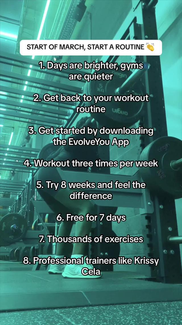 Struggling to see results? Download the EvolveYou app: it's FREE for 7 days!