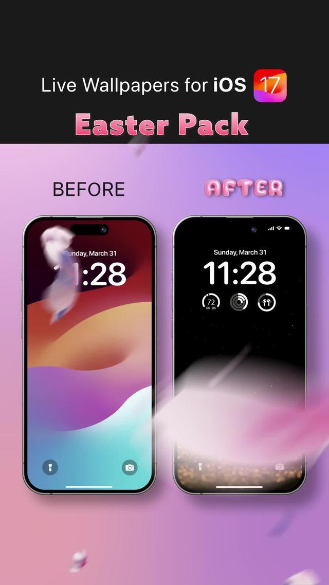 Easter Live Wallpapers for Your iPhone!