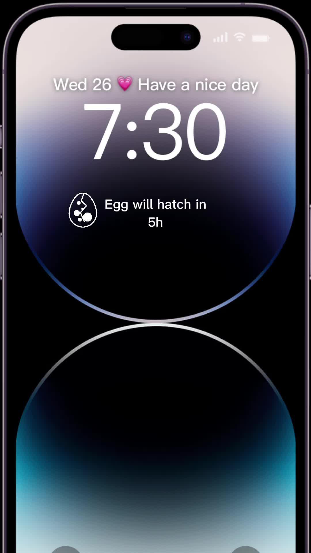 Raise a pet on your lock screen!