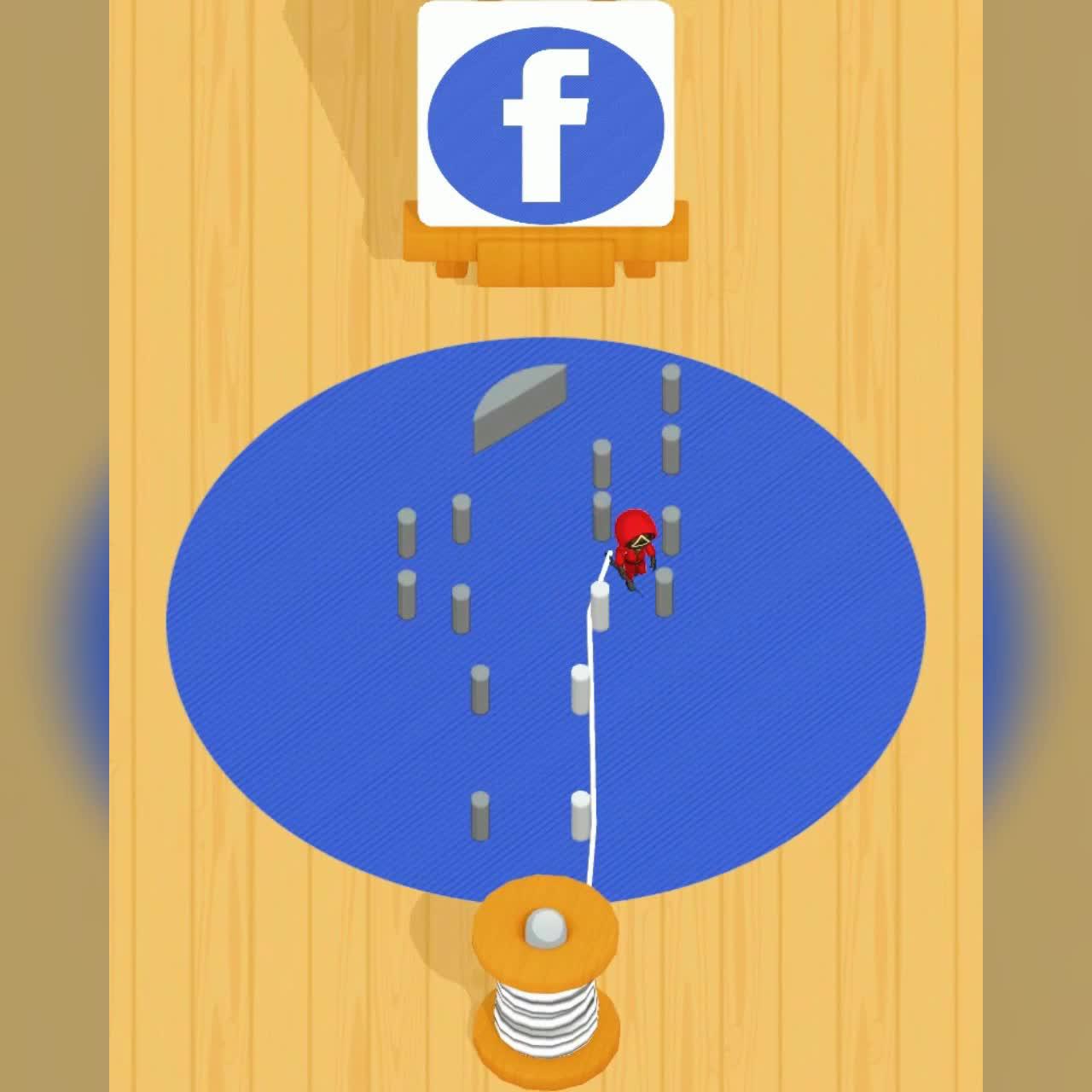 Recreate the images shown using just a thread, a needle and some paint.