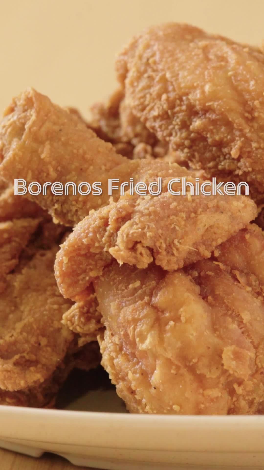 Borenos Fried Chicken, recently awarded ‘Best Western Food’ at the GrabFood 5-Star award!