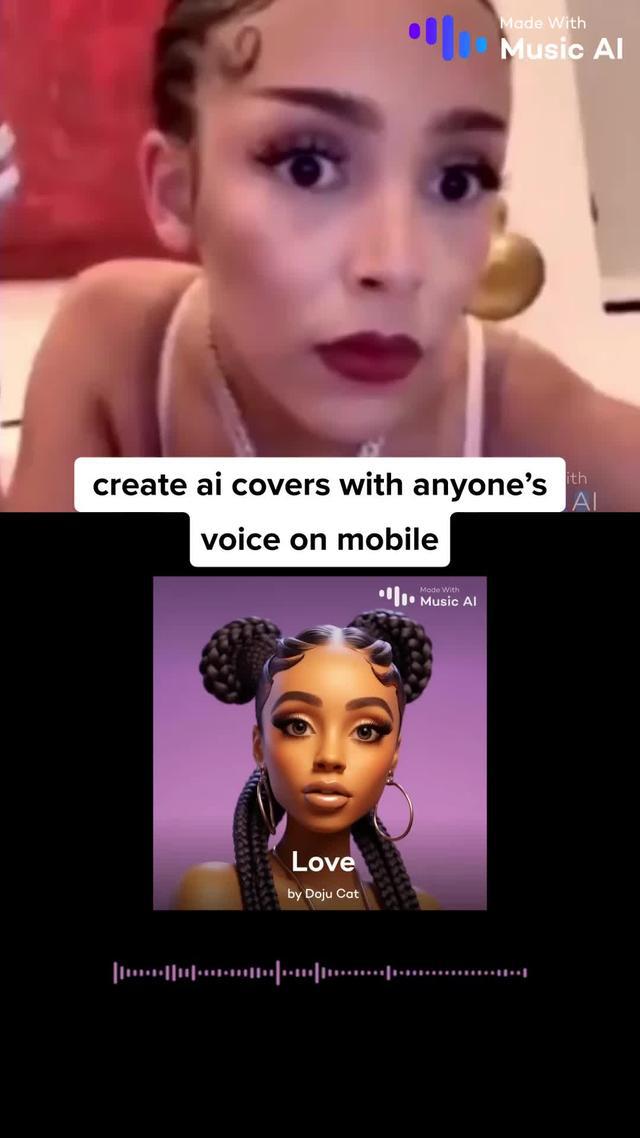 Create AI covers with your own voice on mobile