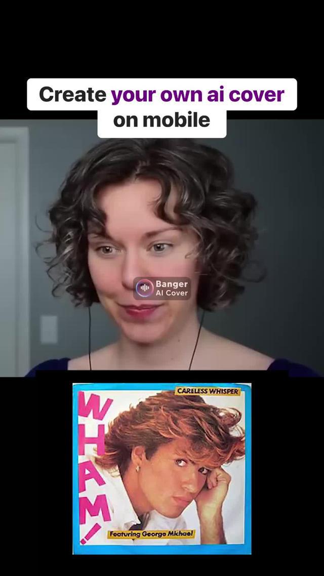 Create AI Cover Songs with your own voice try now!