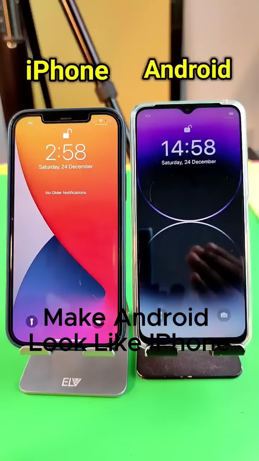 Convert Android to latest version of Iphone easily