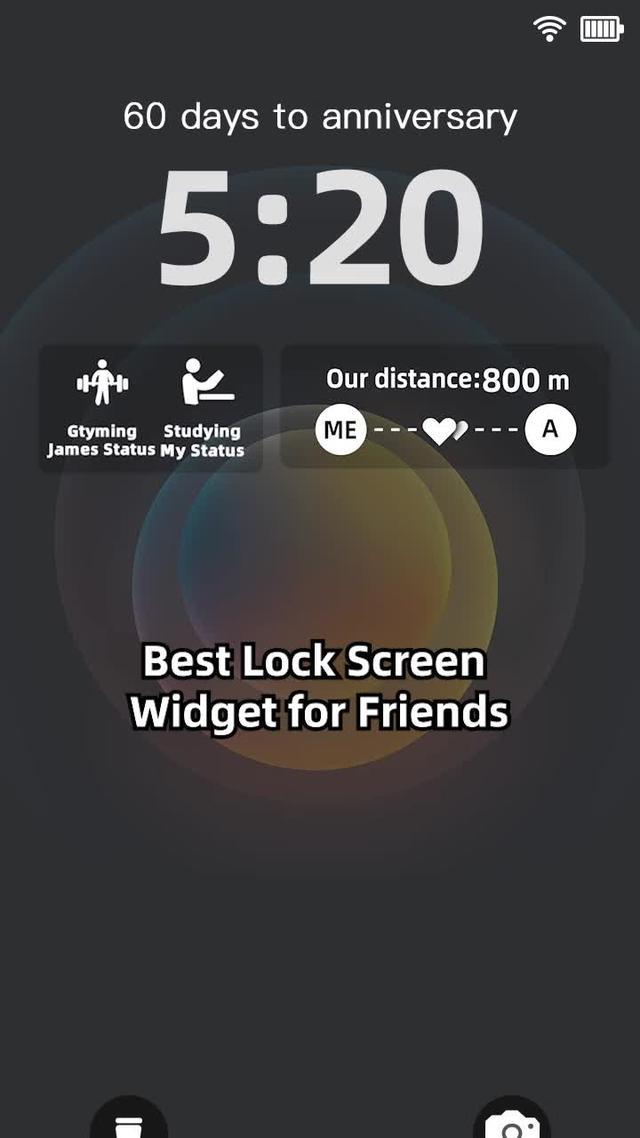 Enjoy amazing lock screen and home screen widgets, or create your own fancy widget.