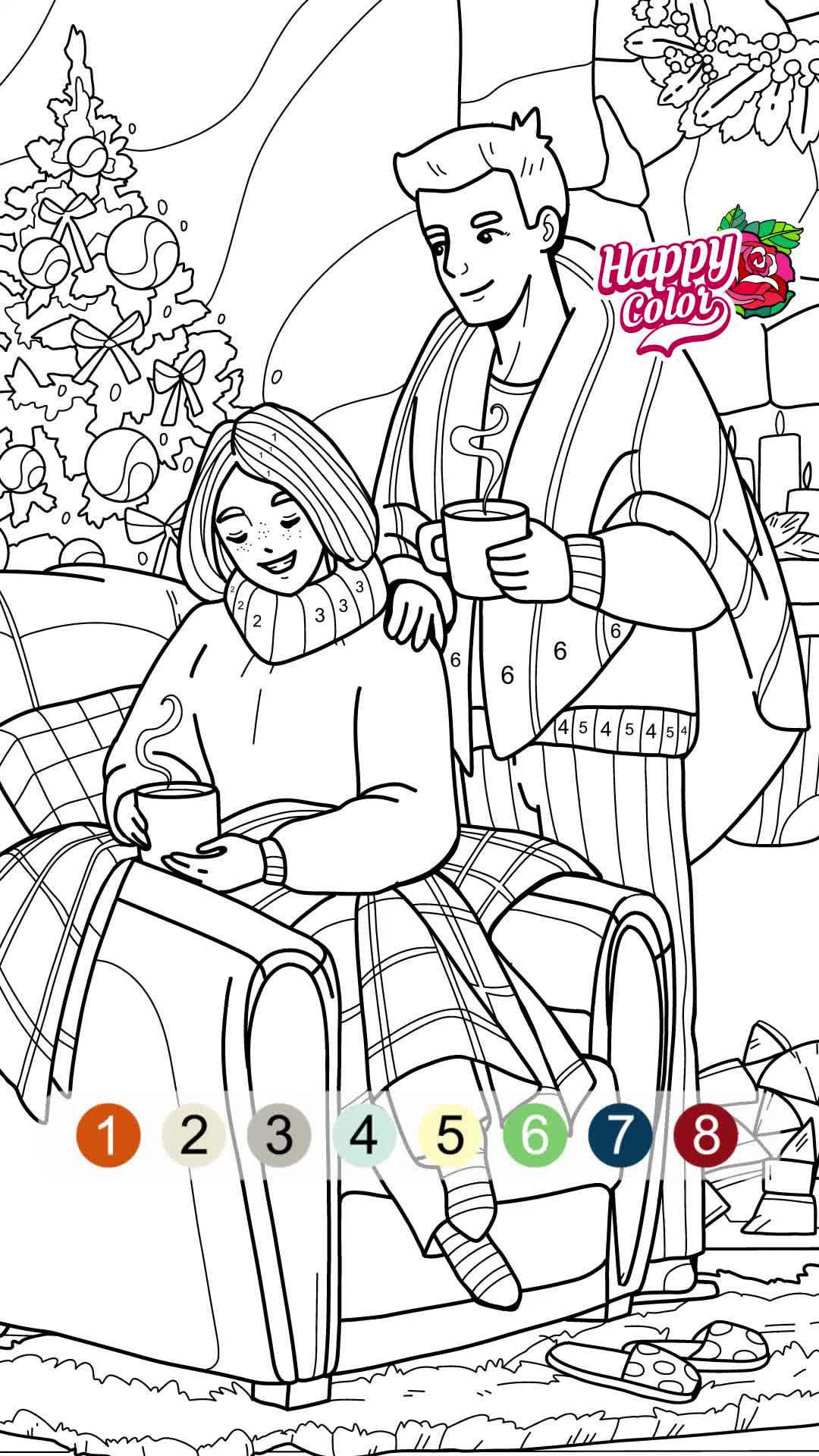 Free coloring app for adults.