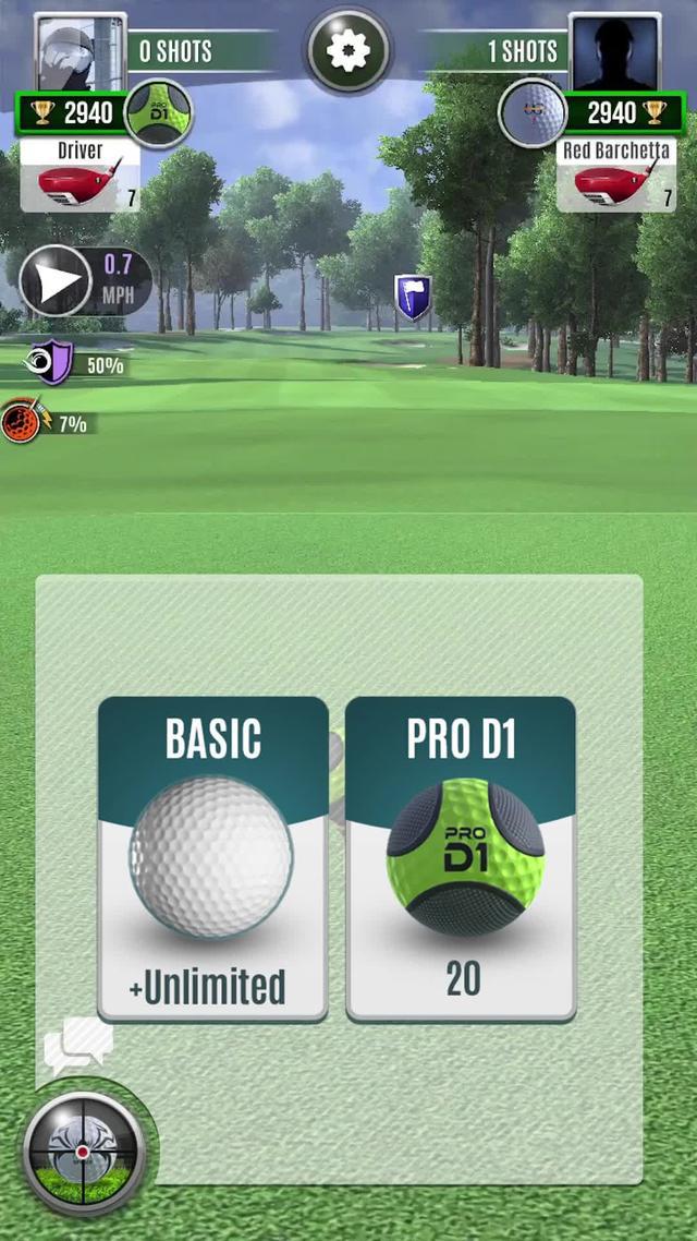Play on REAL golf courses!
