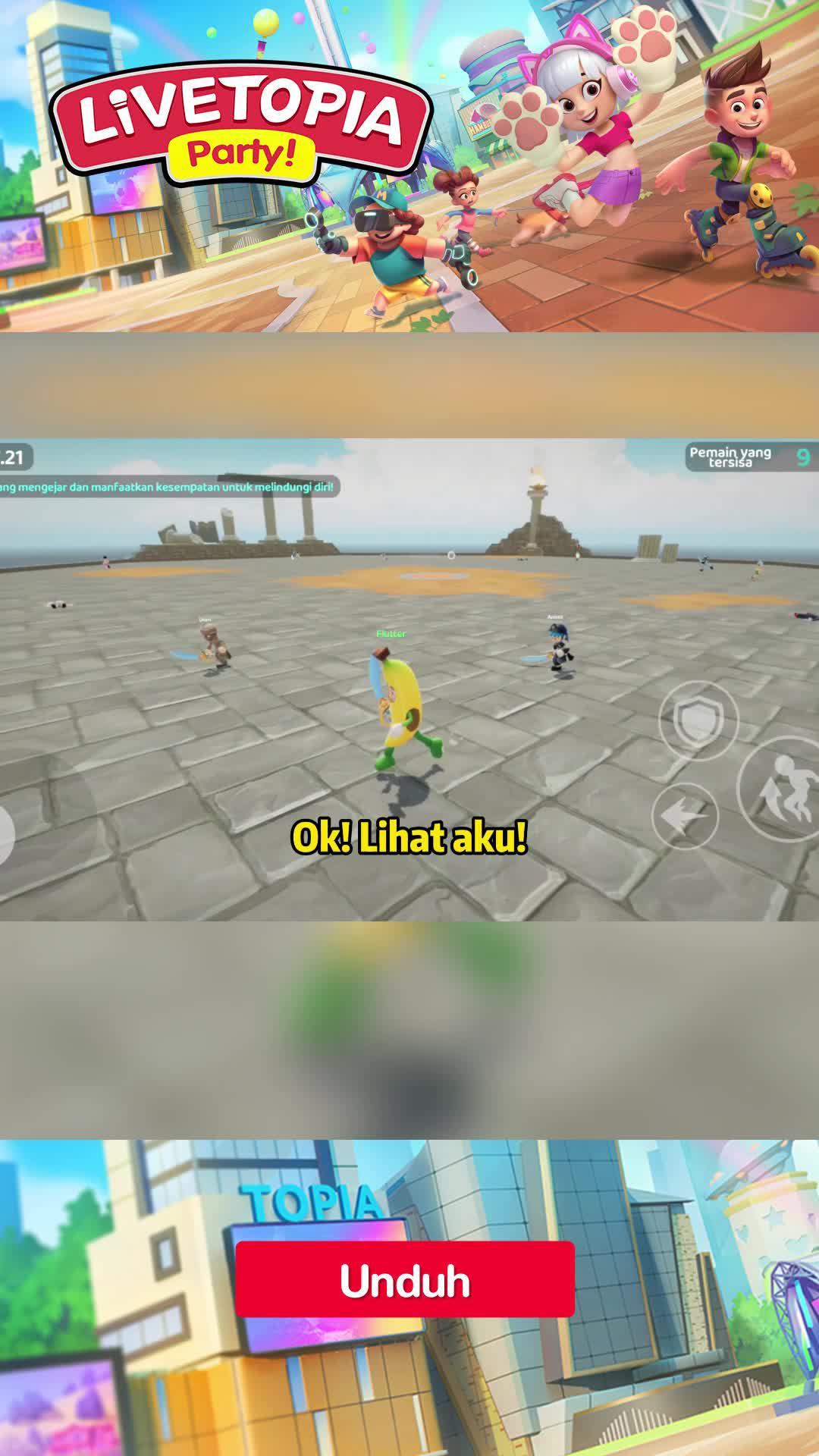 Kamu bisa menjadi siapa pun dan melakukan apapun. Ini adalah tempat menarik dan penuh pertualangan!