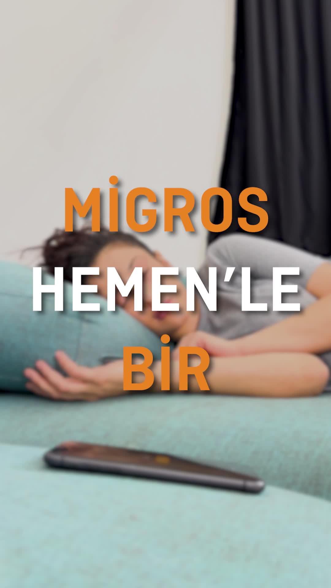 Anlık ihtiyaçların Migros Hemen ile dakikalar içinde kapında!
