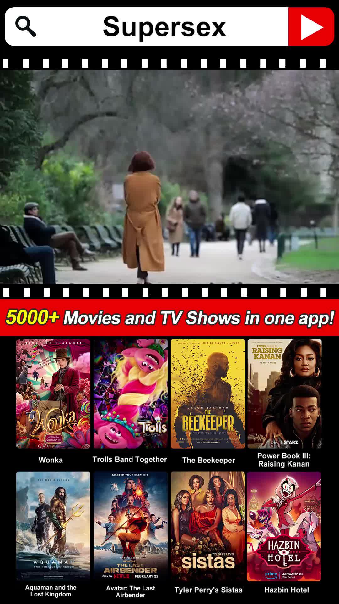 Live updates of popular movies