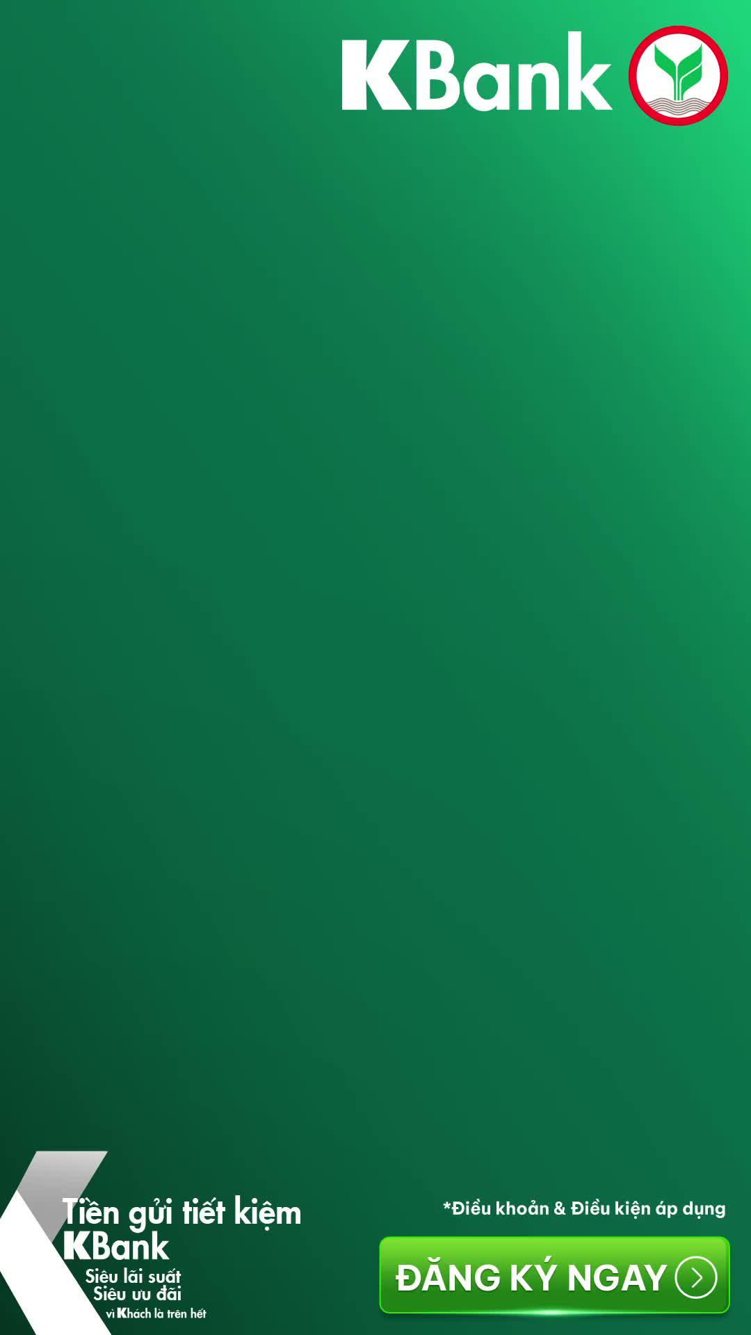 Mừng Lễ Hội Tiết Kiệm 9.9, KBank Tặng Lãi Suất Độc Quyền 4,0%/Năm cho Tiền Gửi Kỳ Hạn 9 Tháng!