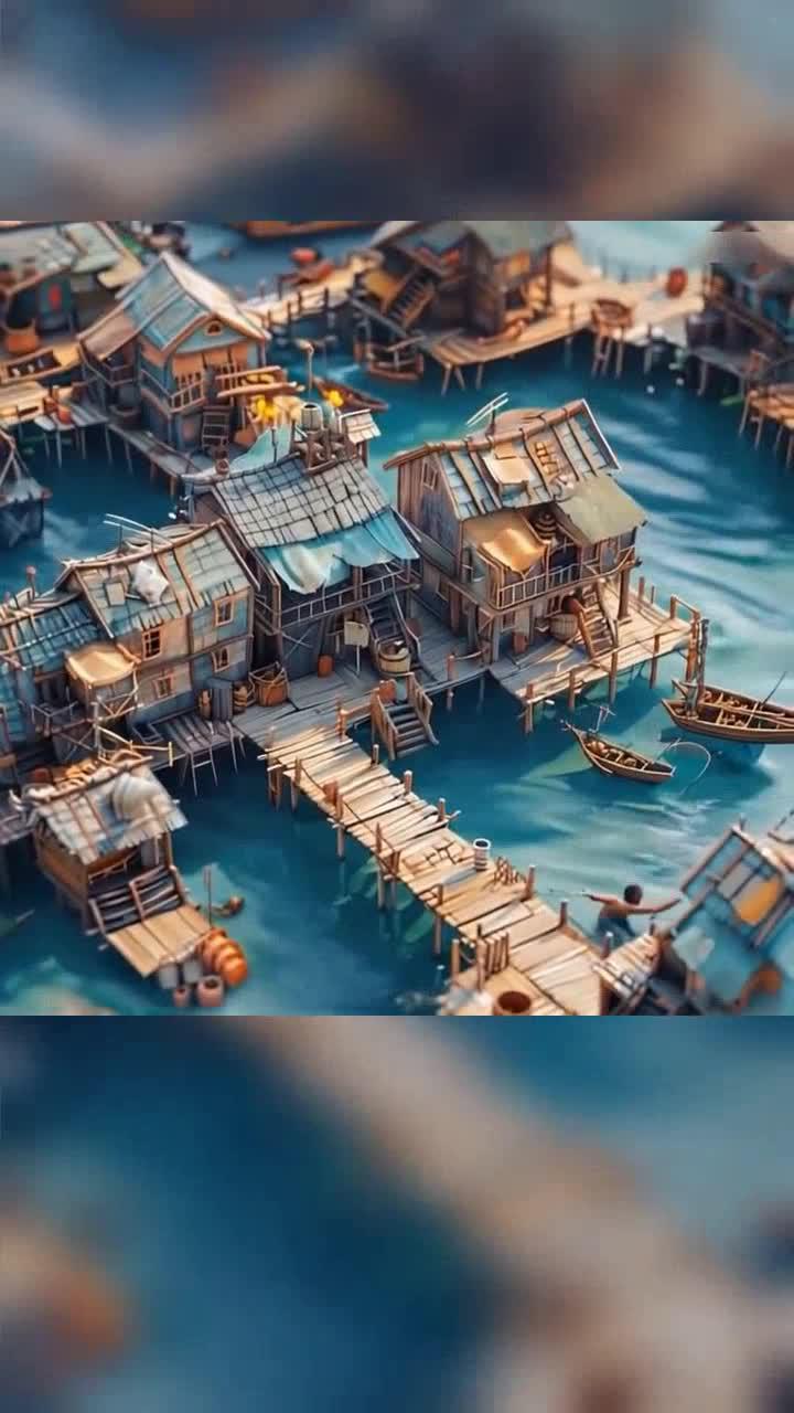 The game starts with one man & one boat. How long can you survive?