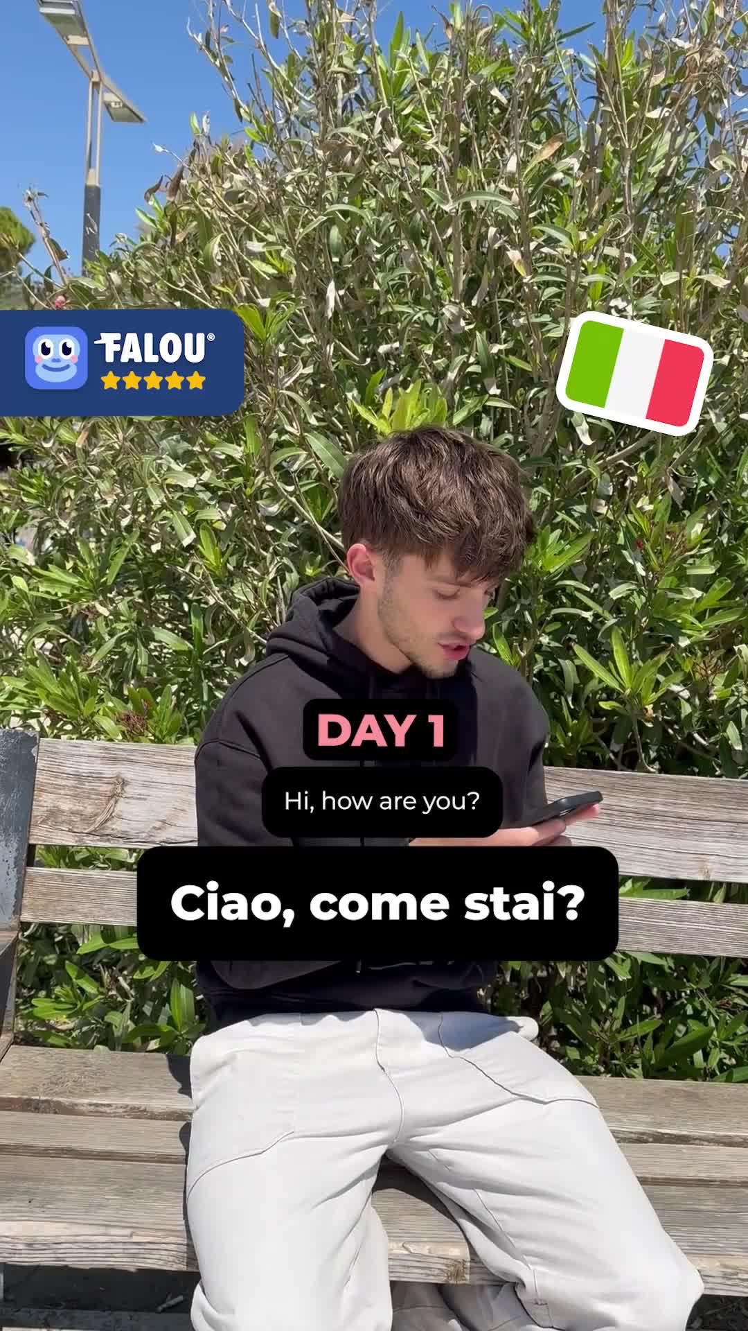 if you wanna learn a language fast, this app is for you