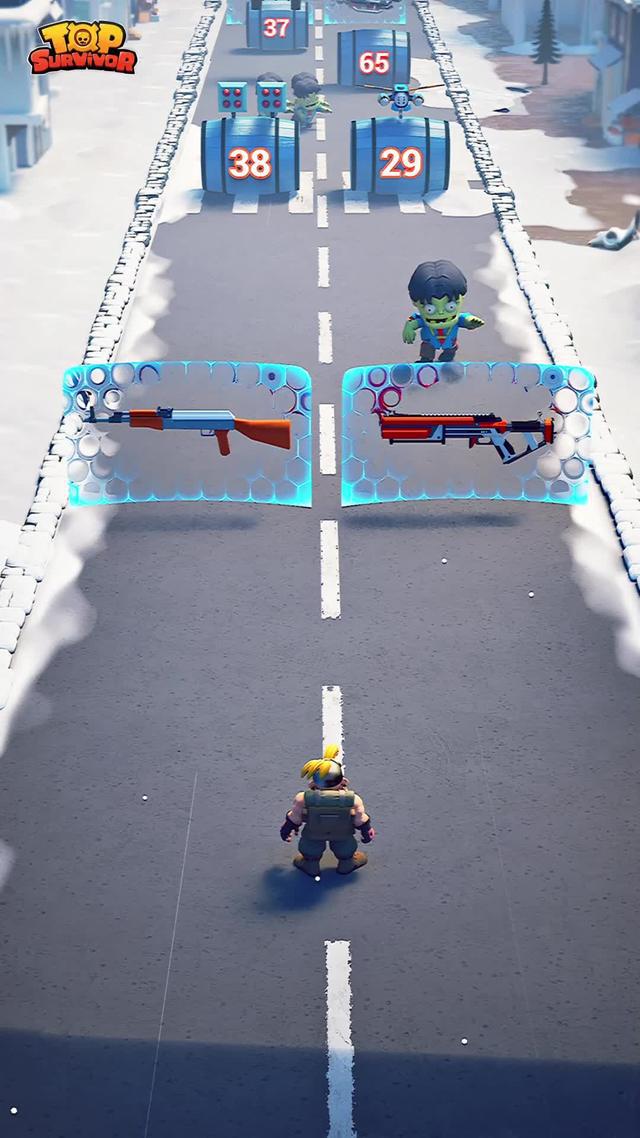 Run! Top Survivor! Run!