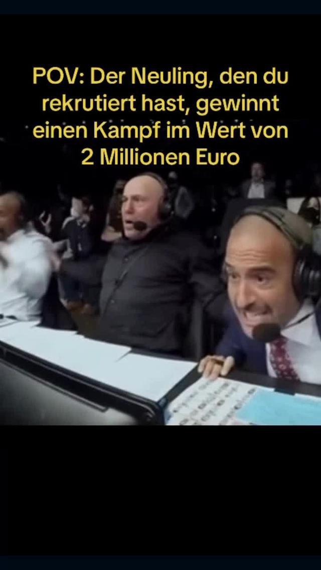 Sei bereit, hart zu arbeiten und noch härter zu kämpfen!