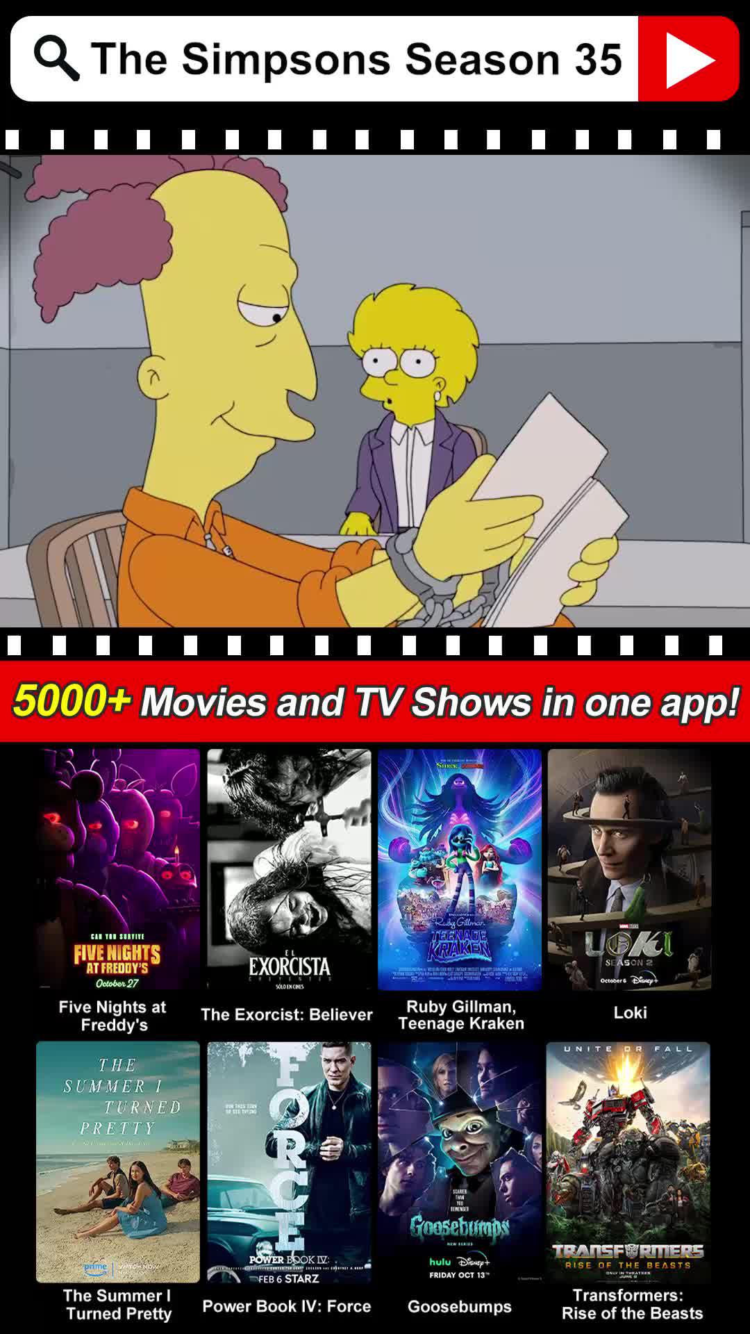 Watch blockbuster movies as you like