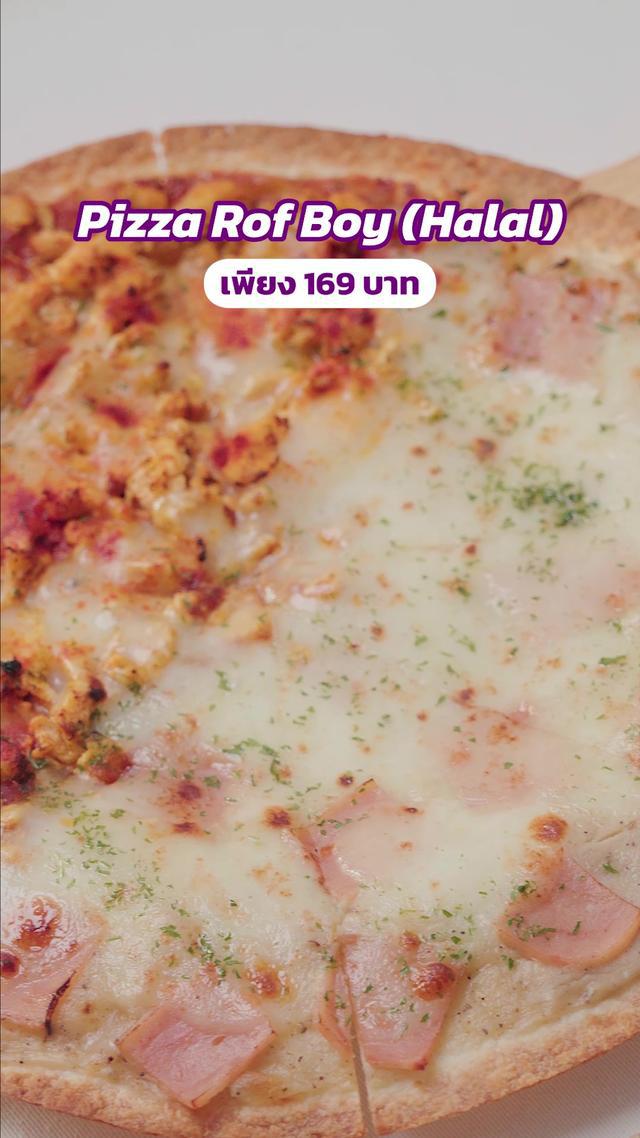 Pizza Day🍕 ต้อง "พิซซ่าบาร์บีคิว + คาโบนาร่า" ถาดนี้เลย จัดเต็มความอร่อยฟินได้แบบ 2in1 พลาดไม่ได้แล้ว! #Pizzaday #RobinhoodFood #RobinhoodDelivery
