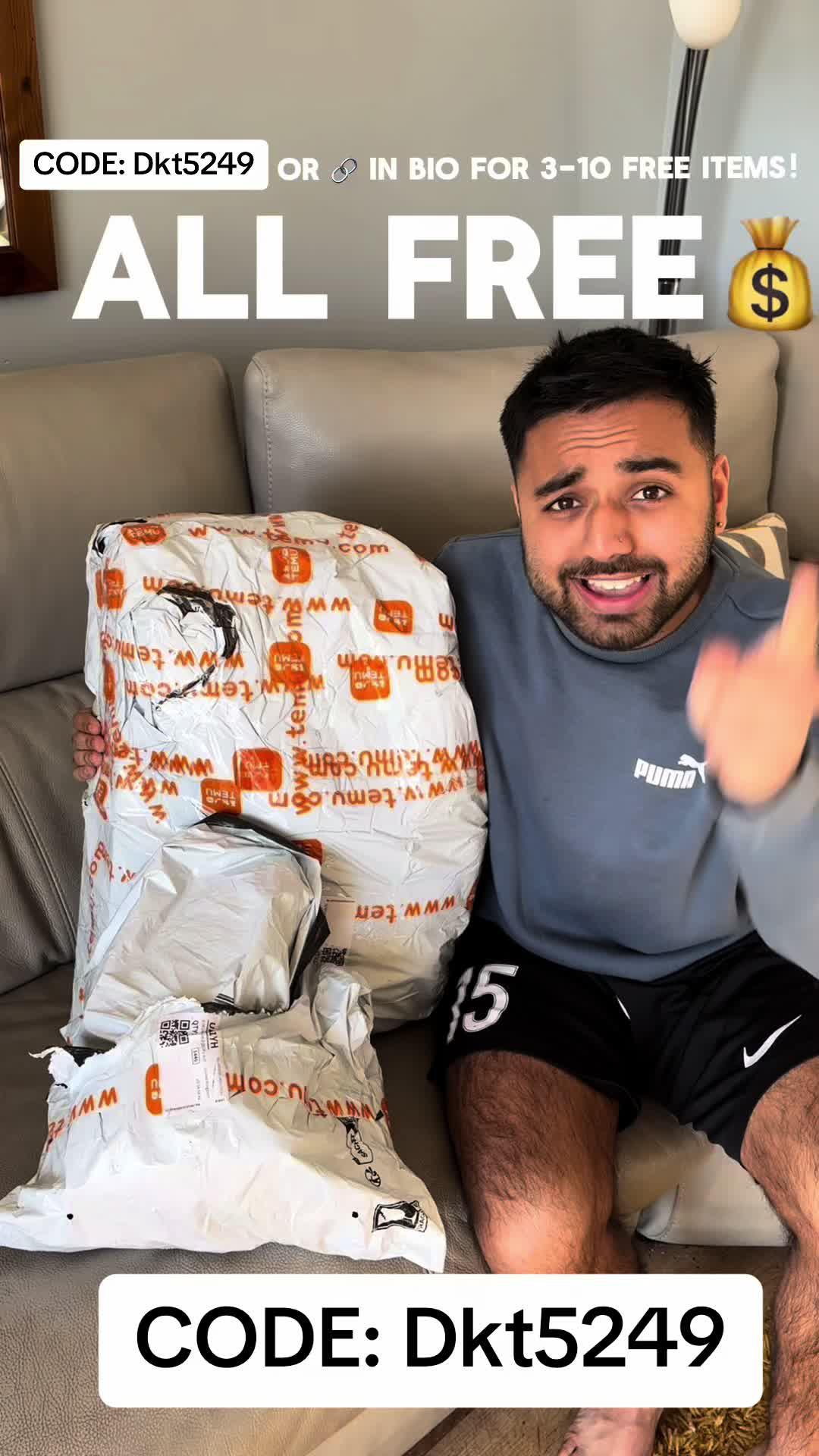 INCREDIBLE🔥🔥🔥 Code: dkt5249 for #temu 3-10 items and 🔗 in bio (app new users only with qualifying orders) #temumethod #temufree #temufinds #temuhaul #temufreegift #temugameday #temubiggame #temutoppicks #temufreegift #trending #viral