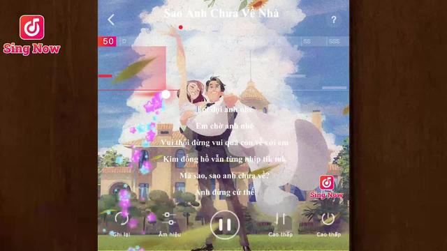 Sự dùng Sing Now chấm điểm thông minh ,  say baybay với  lạc nhịp