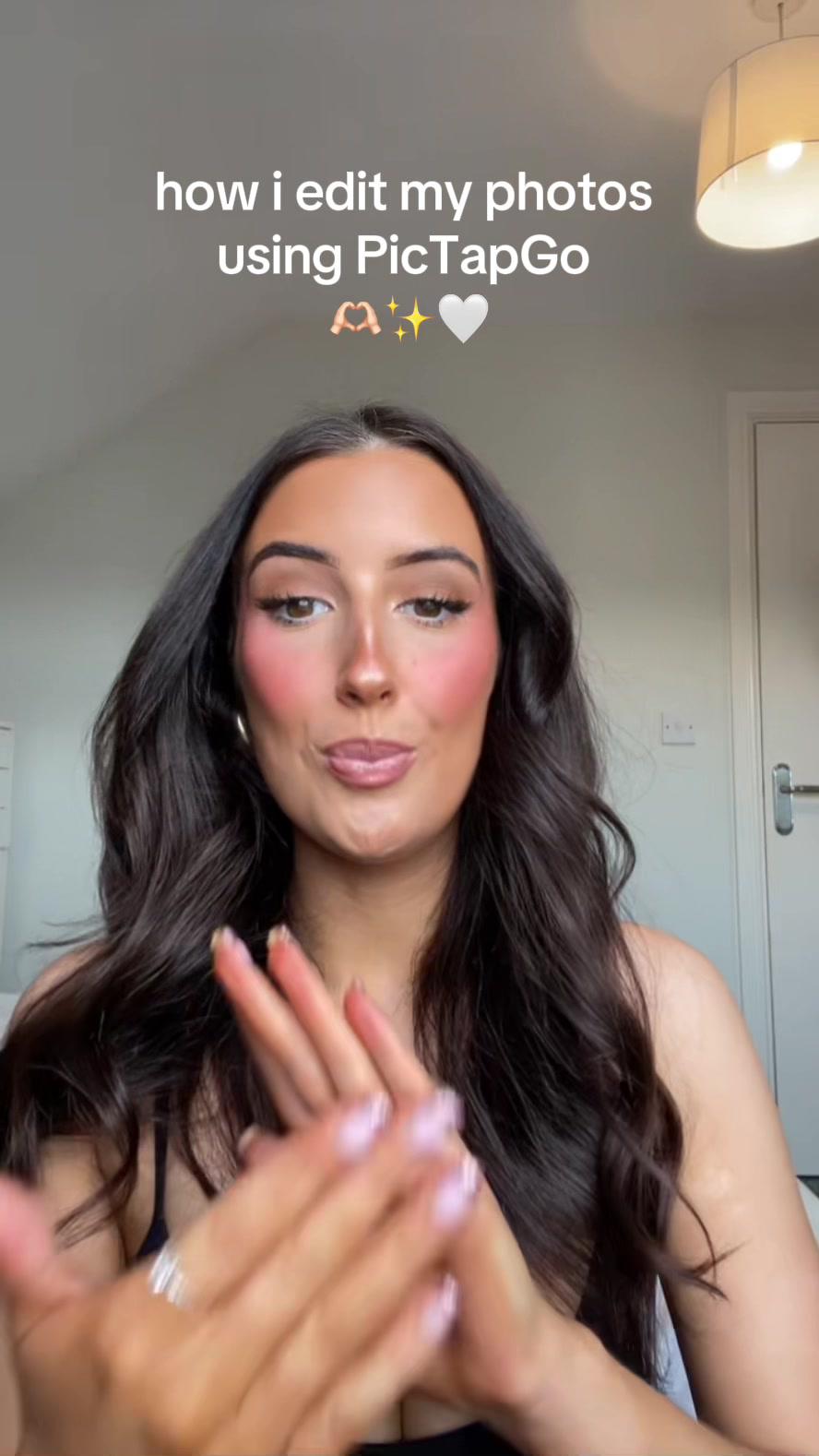 how i edit my instagram photos with #pictapgoapp ad 🫶🏻✨🎀 #fyp #pictapgo #editing #photoeditingtutorial