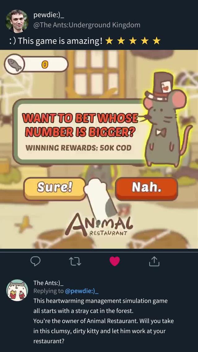 Make money automatically when you enjoy leisure time! Try this cutest game now!