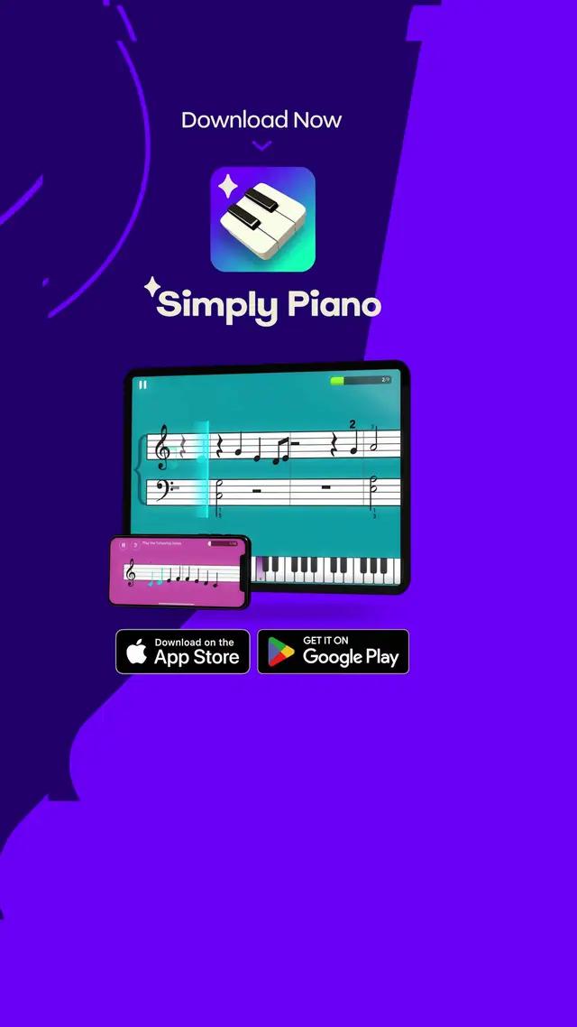 Want to learn awesome songs on piano? Download Simply Piano and start learning today.