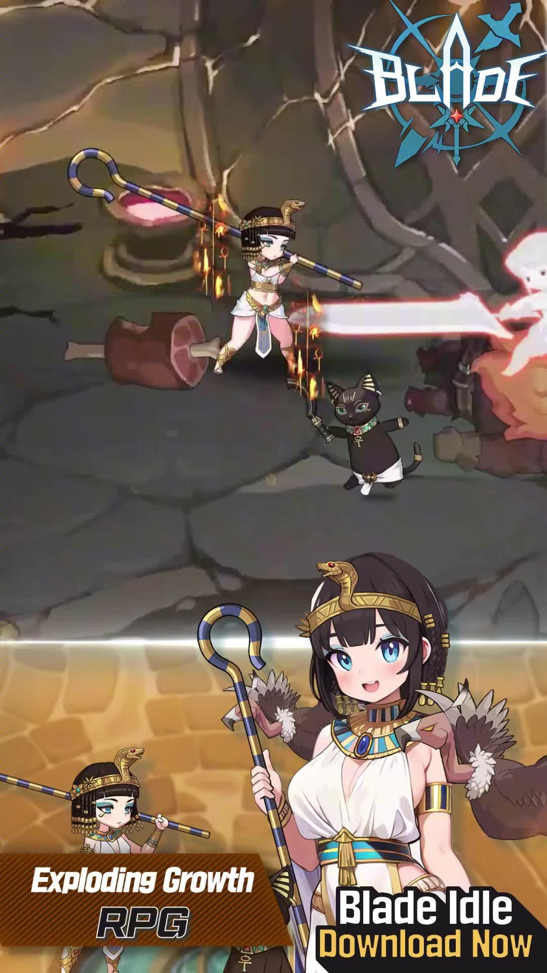 Craft your saga: Blade idle adventure awaits!