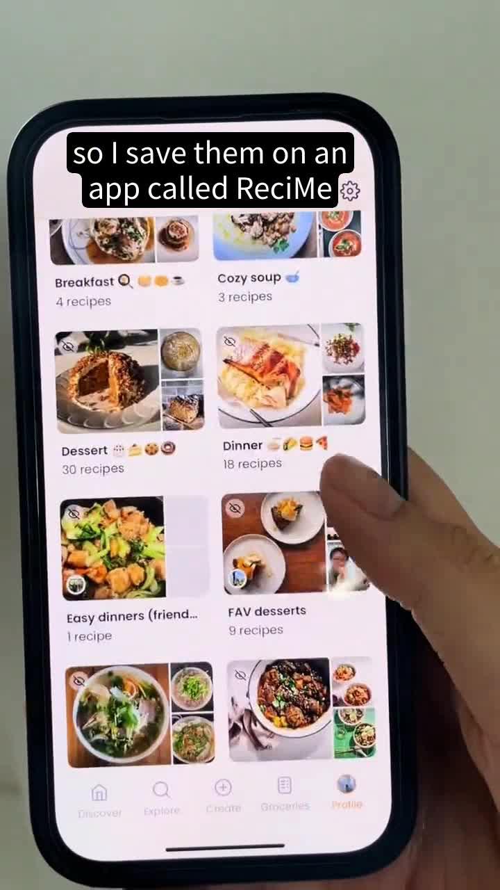 Download recipes into ReciMe in seconds