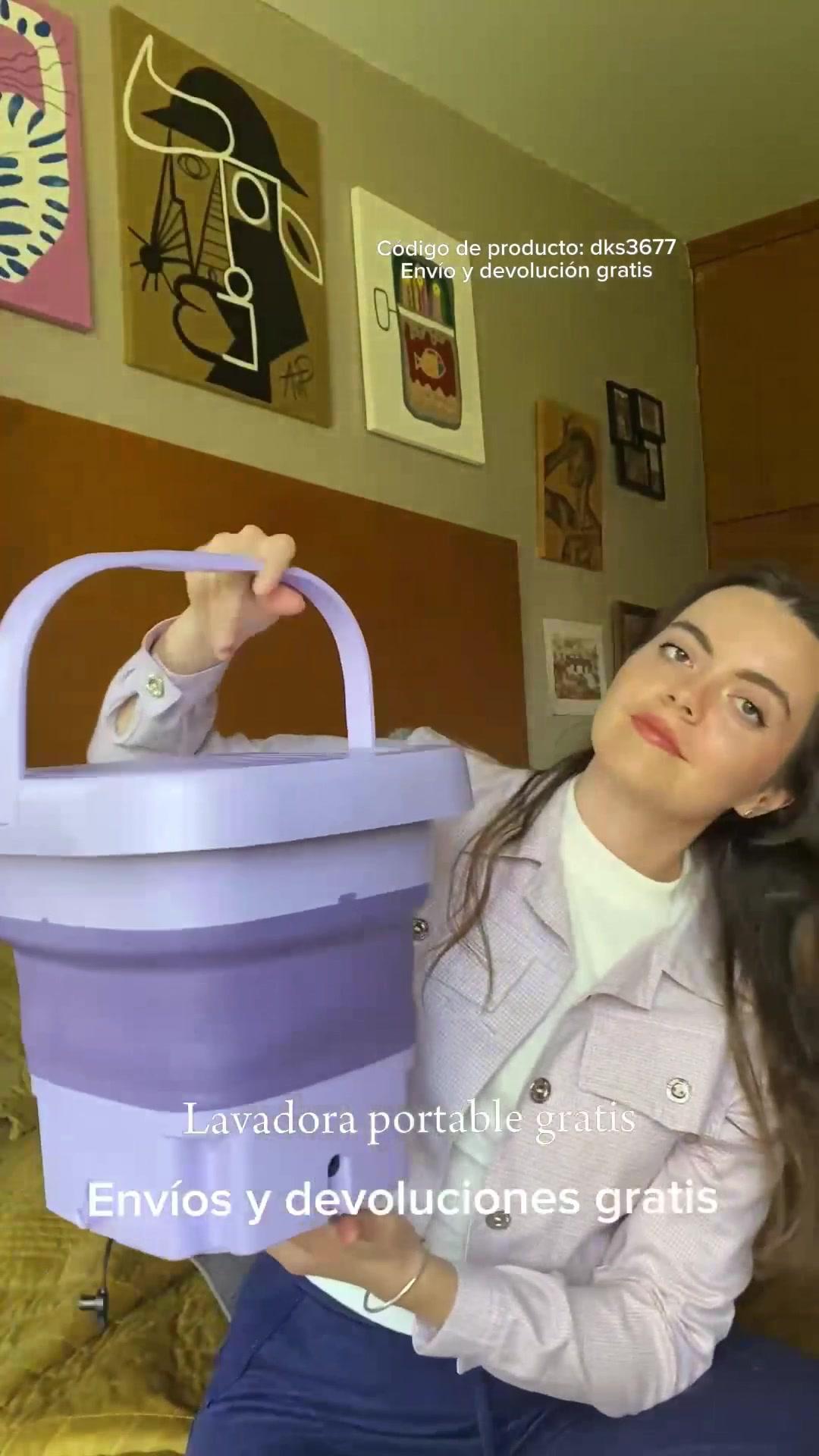 Download #temu and get the portable washing machine for free!