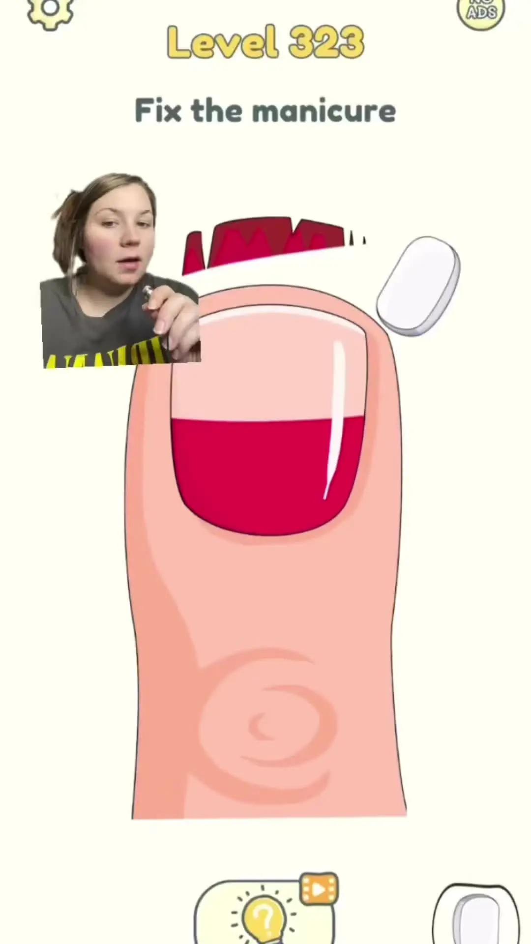 Supersatisfying experience of erasing!