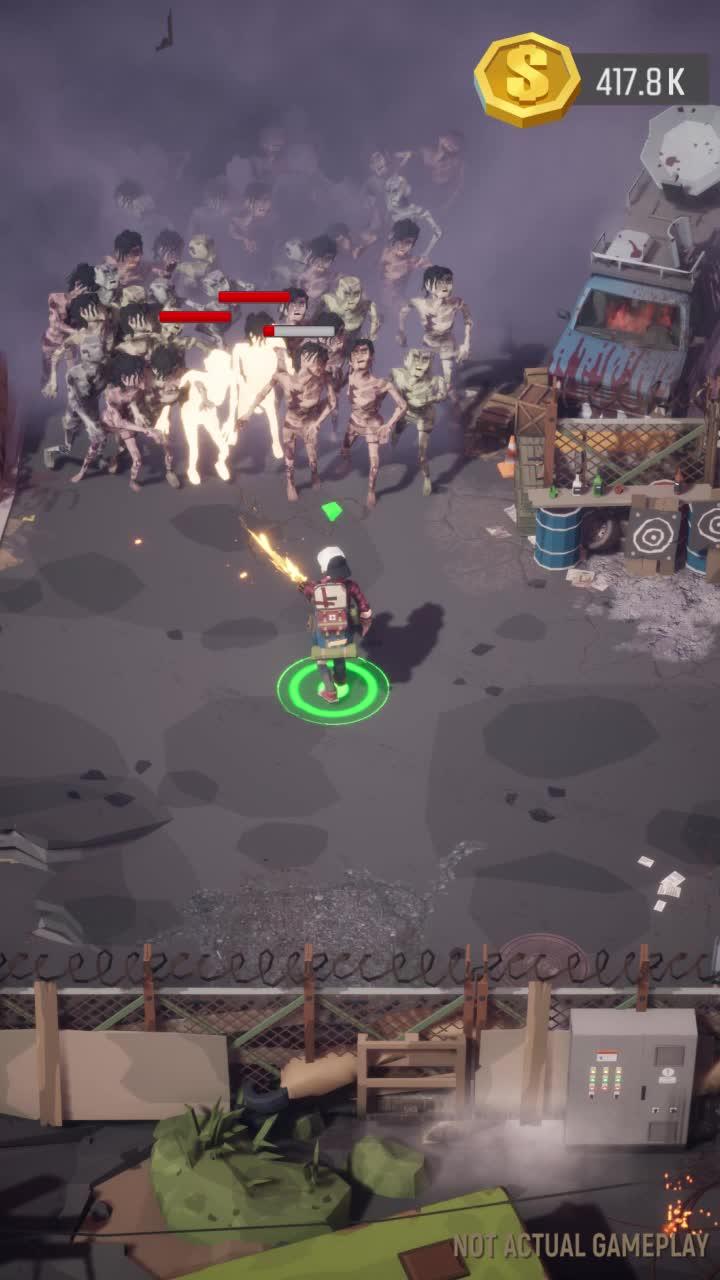 Battle the living and the dead to survive in TWD!