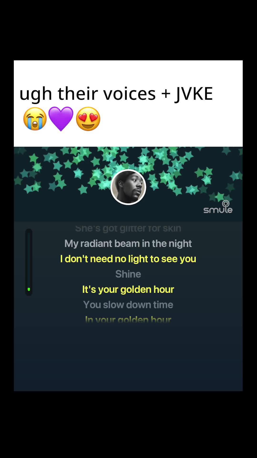 Your voice + fave top hits sounds AMAZING