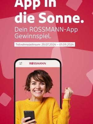 Das große ROSSMANN-App Gewinnspiel* geht wieder los. Jetzt App herunterladen & teilnehmen!