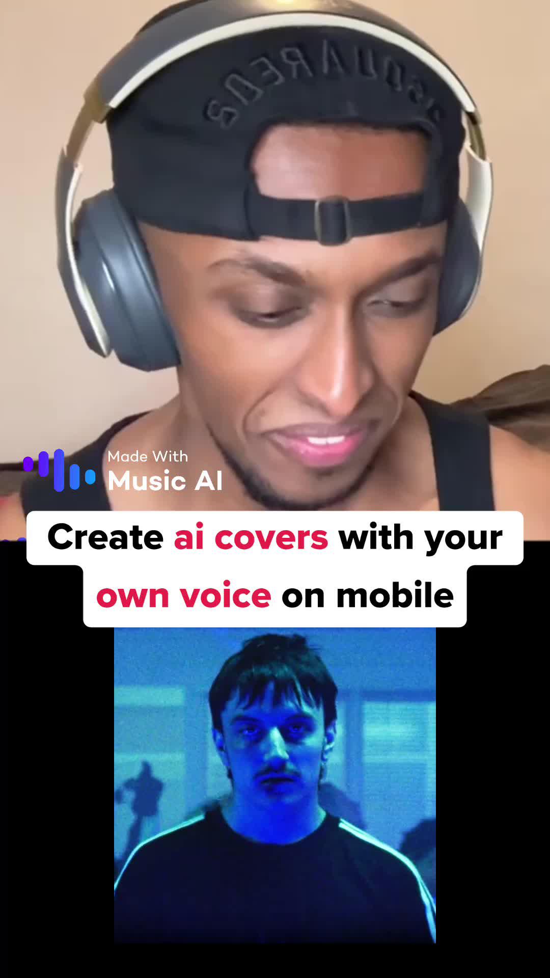 Create AI covers with your own voice on mobile