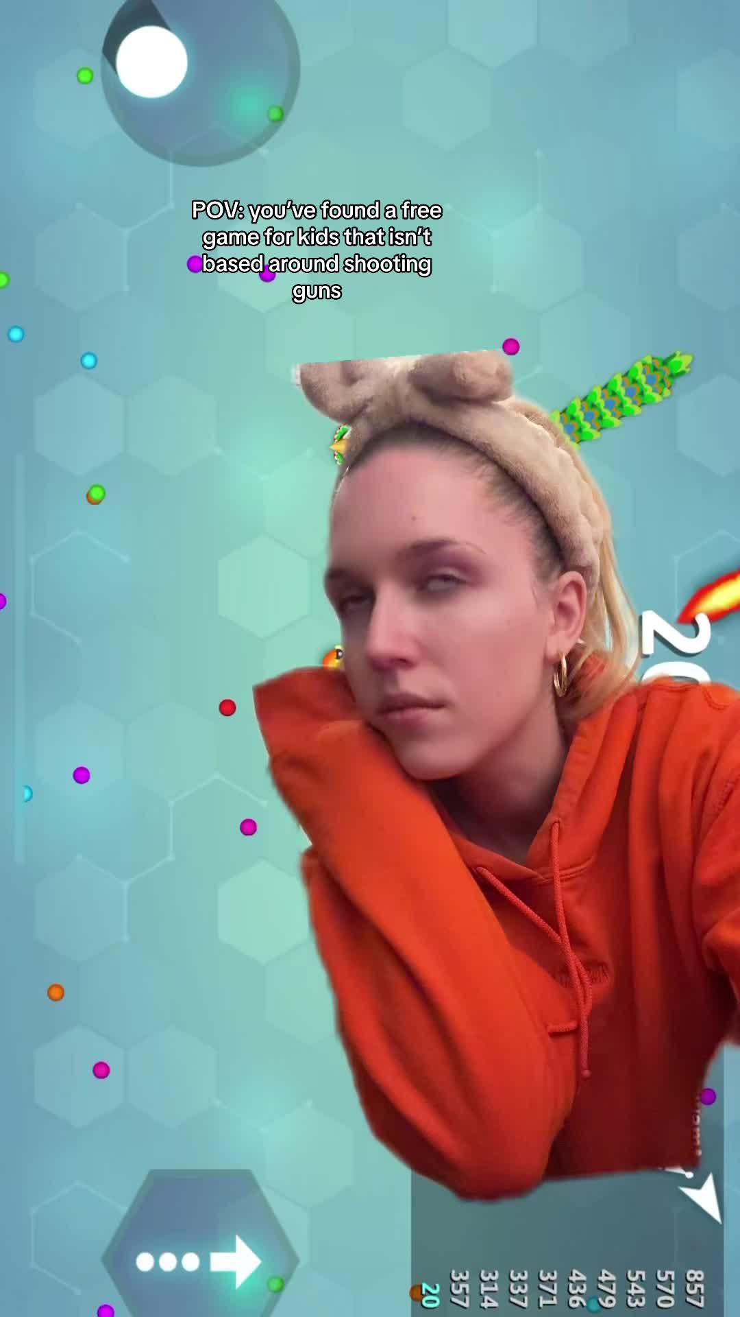 Snakey fun 🐍  #SnakesAmongUs #SnakeIO #SnakeIOChallenge