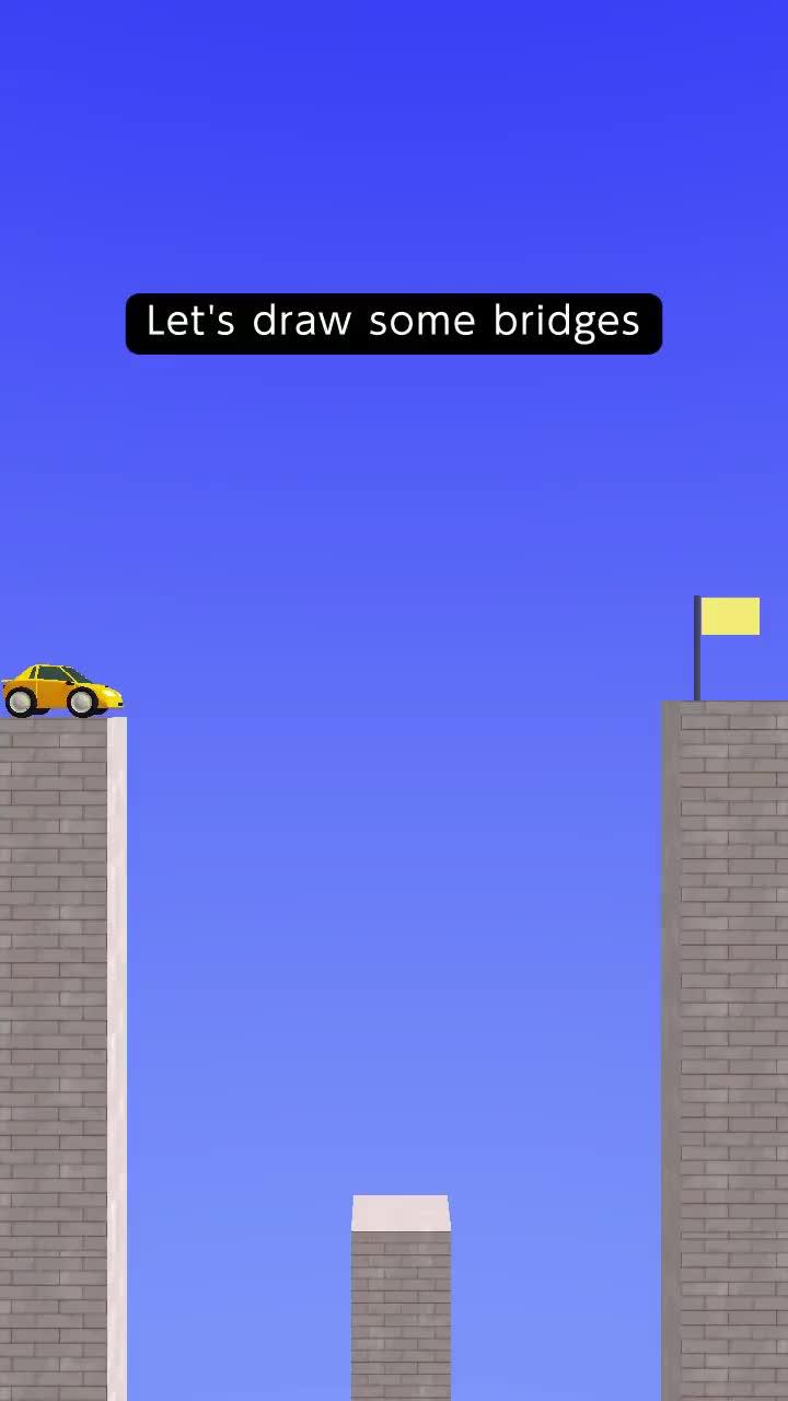 Draw bridge help the car
