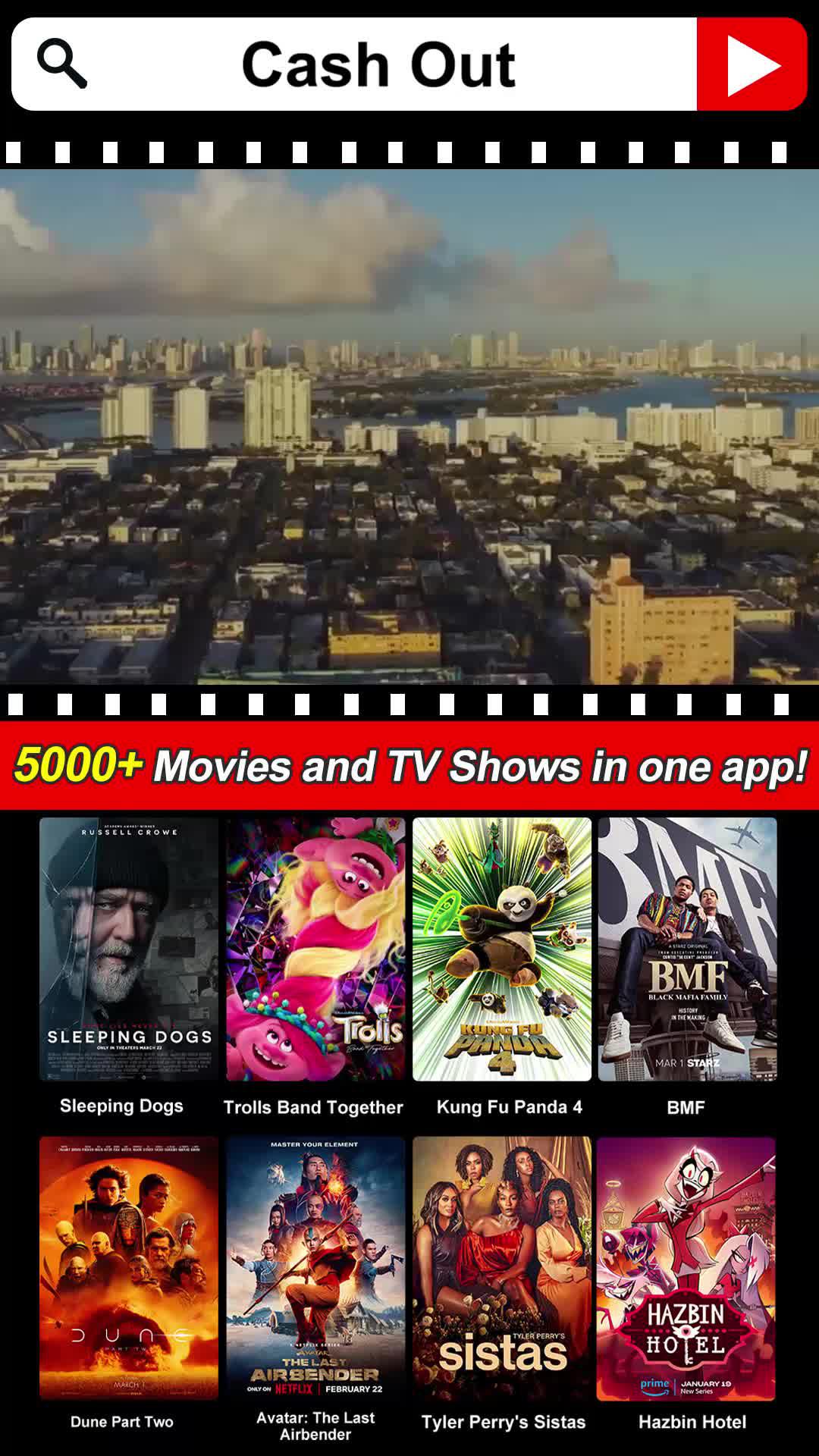 Watch blockbuster movies as you like