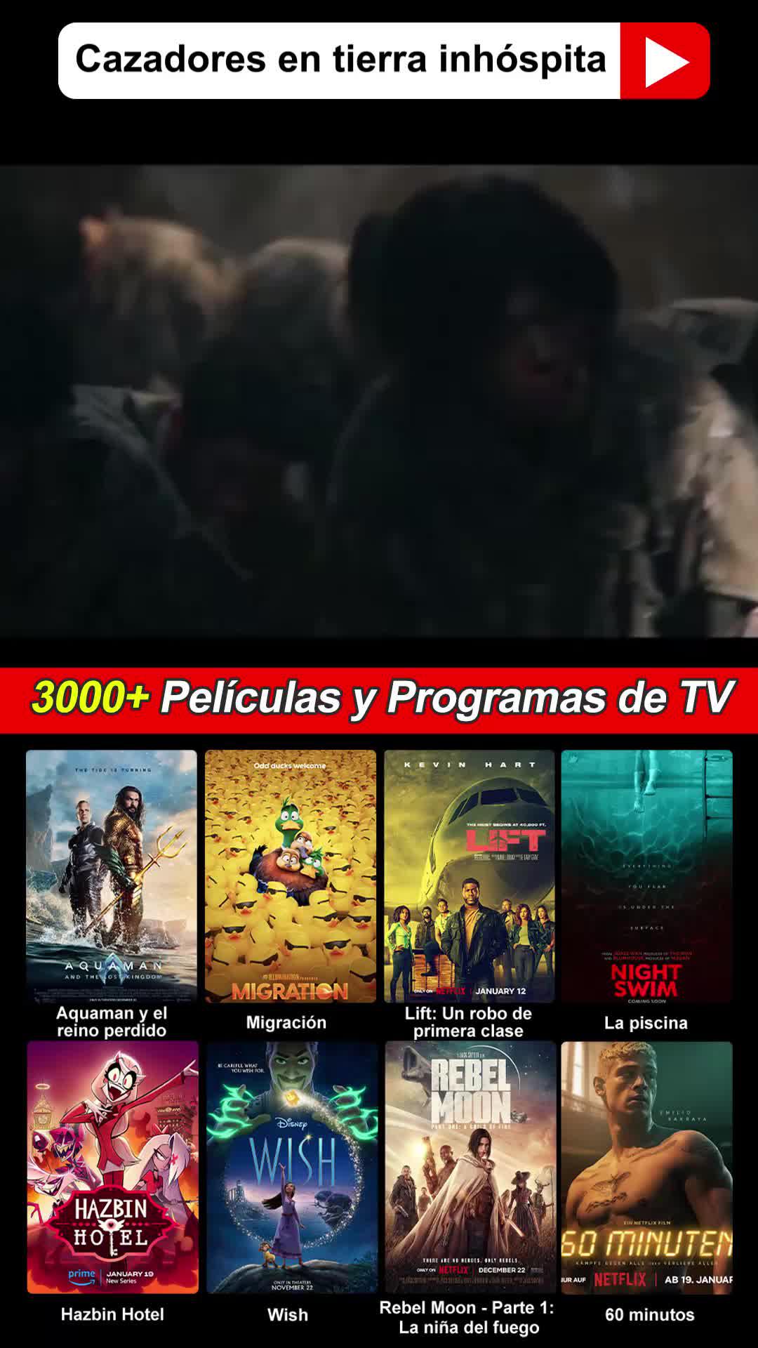 Convierte tu teléfono en una sala de cine