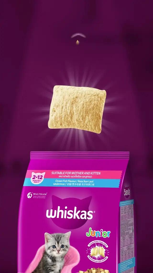 Mới - Whiskas® công thức cải tiến!