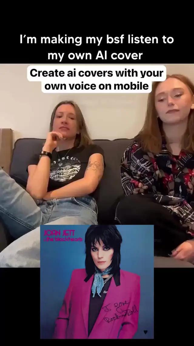 This app makes own AI Cover Song Try it Now!