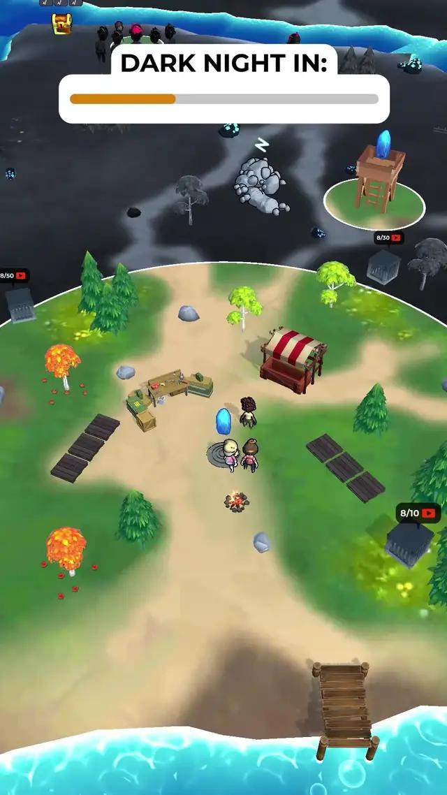 Craft items and color the world around you