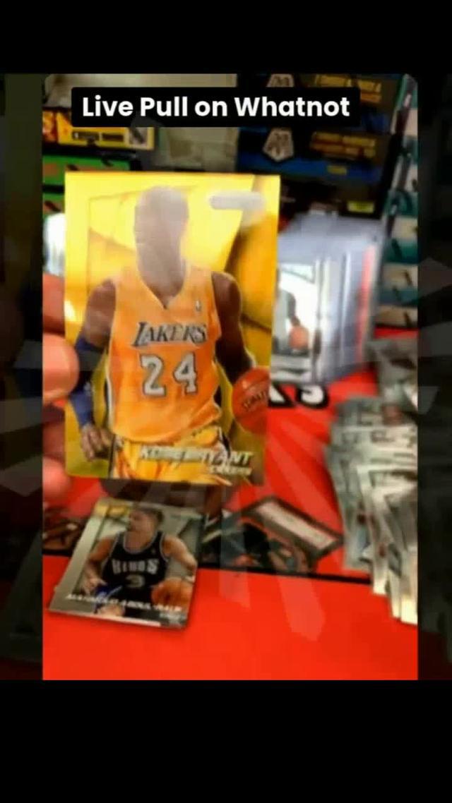 Download the Whatnot app and pull HUGE sports cards in live breaks and auctions!