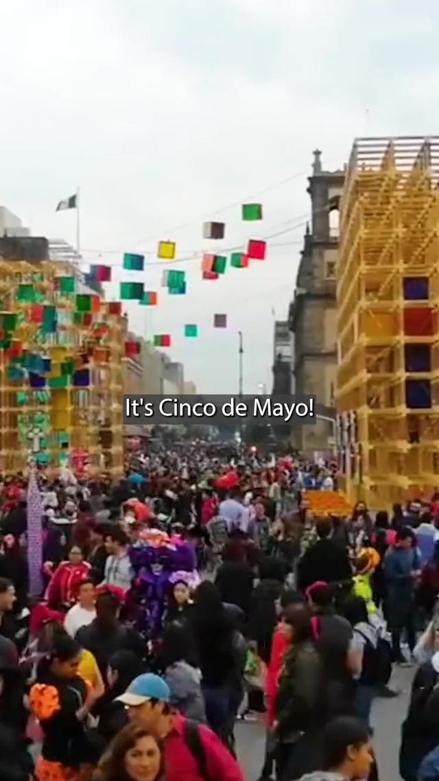Texas, get ready! It's Cinco de Mayo in Mexico!