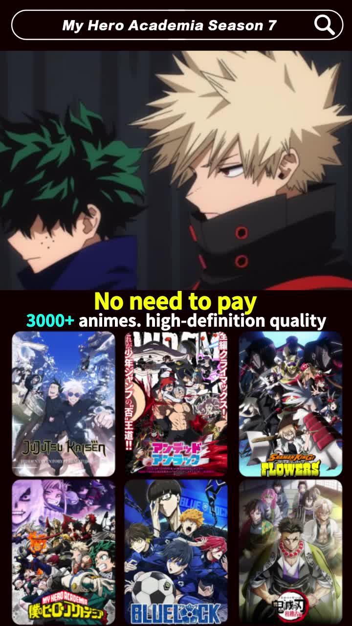Watch anime for free now!