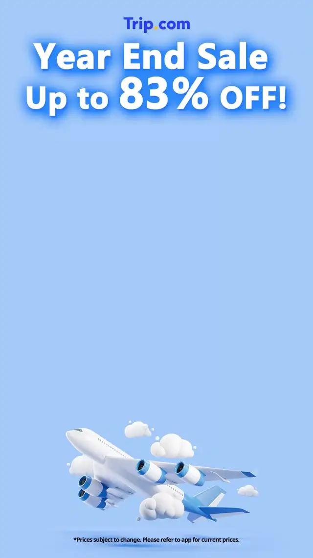 Get huge savings on flights!