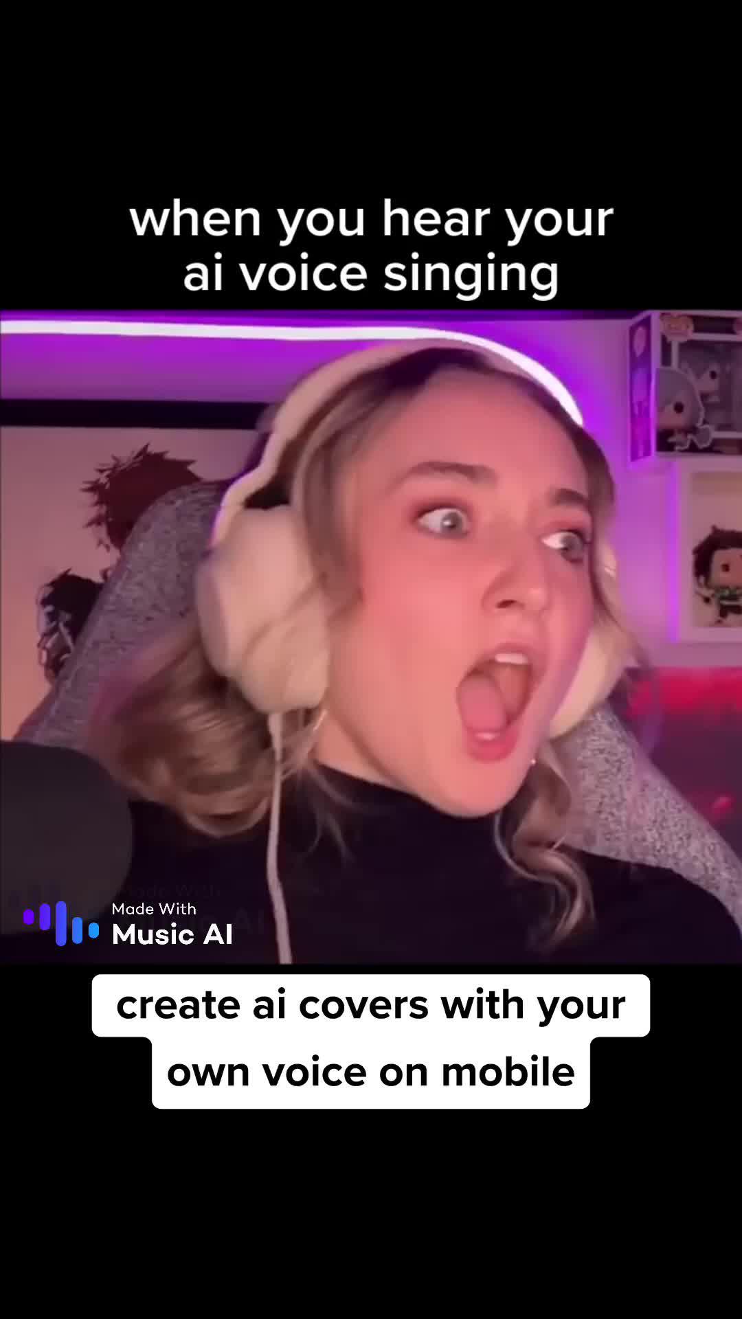 Create AI covers with your own voice on mobile