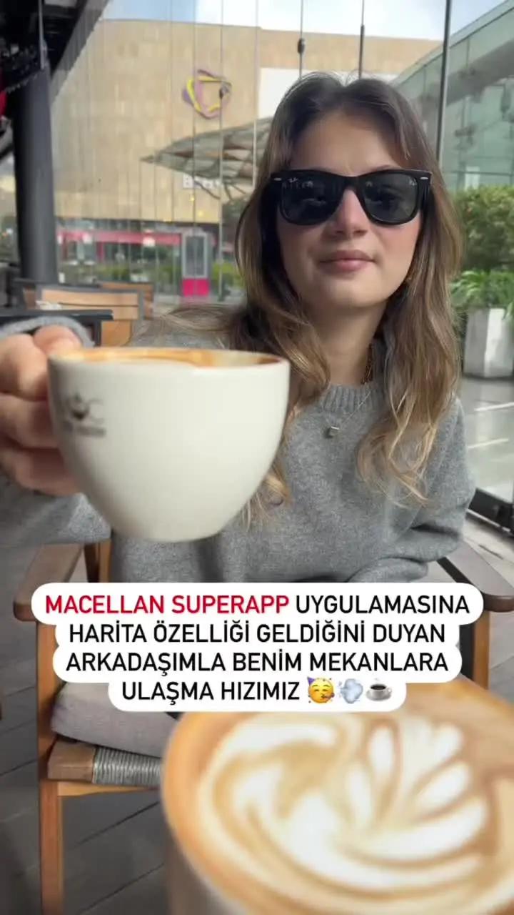 Macellan SuperApp uygulamasına harita özelliği geldiğini duyan arkadaşımla benim mekanlara ulaşma hızımız 🥳💨☕️⁣ Yenilenen uygulama sayesinde artık uygulama içerisindeki harita sayesinde yakınınızdaki kafe, restoran ve eğlence merkezlerini görerek hızlıca ulaşabilirsiniz.⁣ ⁣ Siz de hemen Macellan SuperApp’i indirin ve çeşitli kampanyaları kaçırmayın!⁣ ⁣ #macellansuperapp #alaçatımuhallebicisi #moccafe #juanvaldez #simitsarayı #mekanönerisi #istanbulmekan 