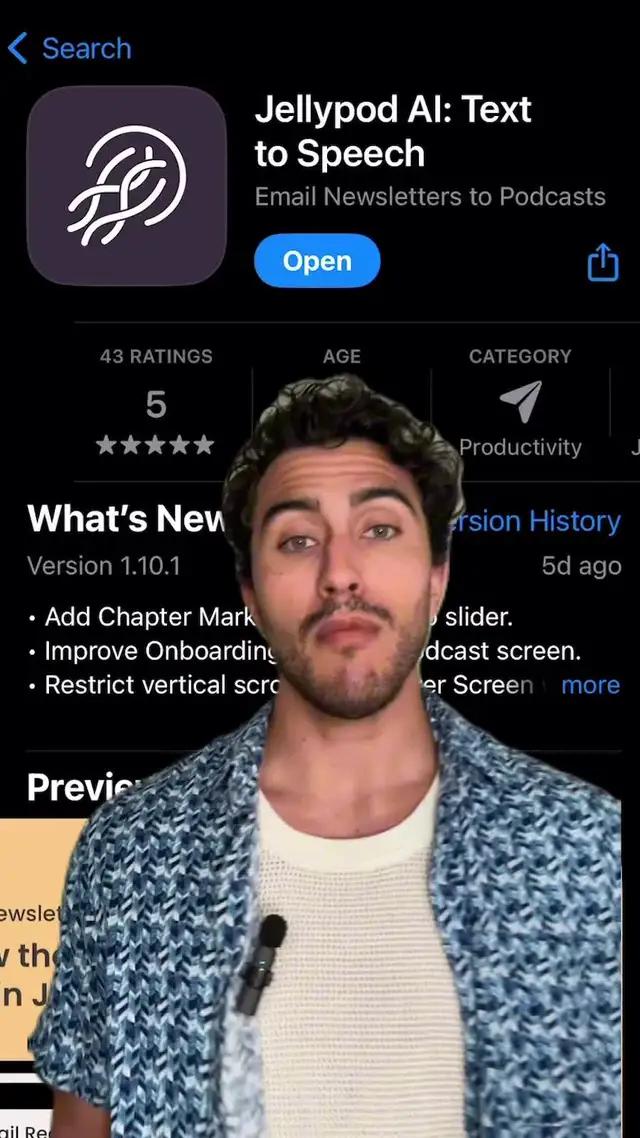 Transform your inbox into a daily podcast.